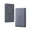 Powerbank Baseus PicoGo AM41 5000mAh 20W ultra-cienki, kompatybilny z MagSafe z czarnym kablem Baseus Simple USB-C 60W 30cm - sz